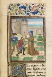 La Mort de Parménion, vers 1470-1475