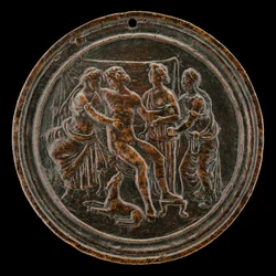 Méléagre et Atalante, quatrième quart du 15e siècle