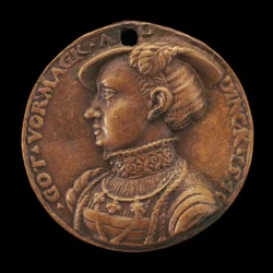 Émilie de Saxe, 1516-1591, margravine de Brandebourg-Ansbach [avers], 1540