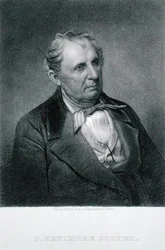 James Fenimore Cooper (1789-1851), gravé par Henry Bryan Hall d