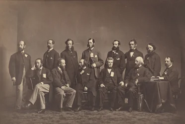 [Membres de la Commission sanitaire de New York], vers 1860