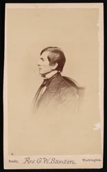 Portrait du Révérend George Whitefield Samson