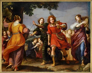 Le triomphe de David …