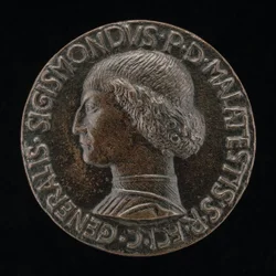 Sigismondo Pandolfo Malatesta, 1417-1468, Seigneur de Rimini et Fano [avers], 1446