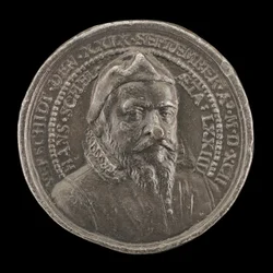 Hans Schel, 1518-1592, Patricien de Nuremberg [avers], 1592