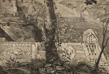 Hortus Palatinus. Jardin du château de Heidelberg