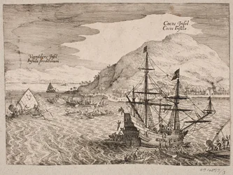 Sur le débarquement des Hollandais à l