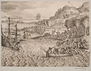 Sur le débarquement des Hollandais sur l
