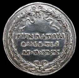 Inscription dans une Couronne [revers], 1530