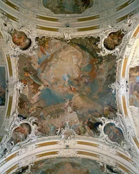 Fresque du plafond de l