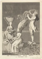 La Coiffure Absurde, ou la Dame à Plumes