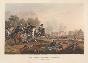 La mort du duc de Brunswick, 15 juin 1815