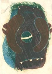 Soucis, 2013 (linogravure)