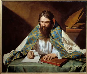 Portrait de Saint Ambroise (340-397), évêque de Milan