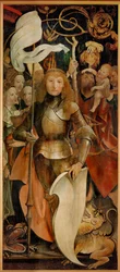 Les 14 Nothelfer, saints catholiques appelés à aider les nécessiteux (peinture)