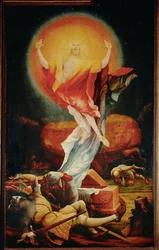 La Résurrection - un panneau de l