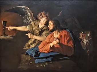 Le Christ sur le mont des Oliviers