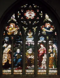La femme vertueuse, Holy Trinity, Leamington Spa, Cottier & Co