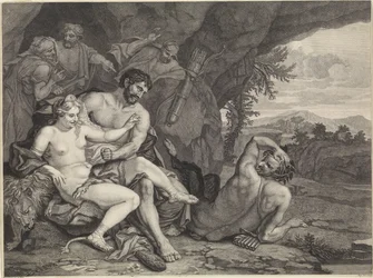 Paysage avec Hercule et Omphale