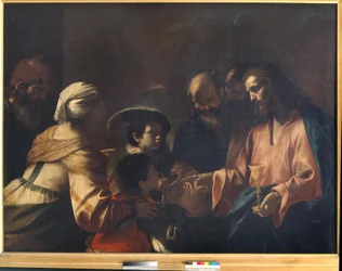 Une mère confiant ses fils au Christ