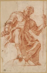 Étude pour un chevalier de Malte, milieu du XVIIe siècle
