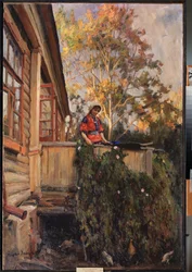 Au balcon