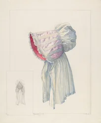 Bonnet de bébé, vers 1937