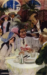 Visite à Bagdad : Au restaurant