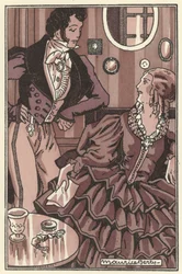 Illustration pour Scènes de la vie de Bohème par Henri Murger
