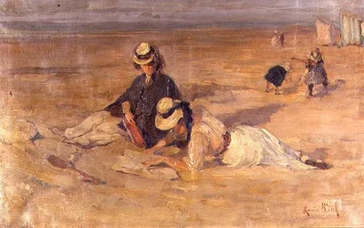 Sur la plage