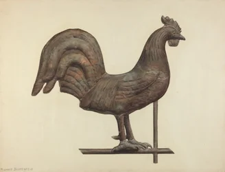 Girouette, vers 1938