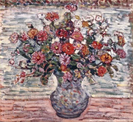 Fleurs dans un vase
