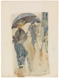 Jour de pluie, vers 1893-94