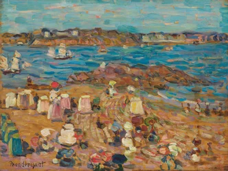 Étude de Malo : La bordure de la mer, vers 1907