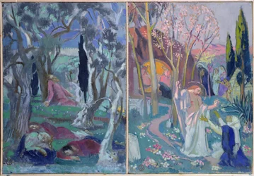 Jardin des oliviers, Christ apparaissant à Marie Madeleine