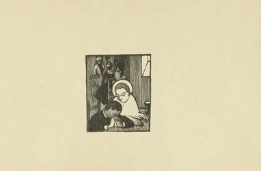 Illustration pour un poème dans le recueil Sagesse de Paul Verlaine