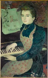 The minuet de la Princess Maleine (oil painting)