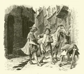 Illustration pour Les Trois Mousquetaires
