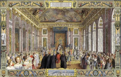 Réparation faite à Louis XIV, dit le Roi Soleil