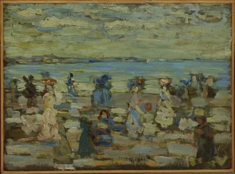 Scène de plage
