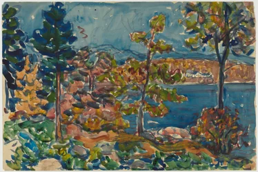 Au bord de la mer