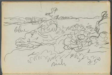 Sketchbook- The Granite Shore Hotel, Rockport, page 121 : Shore