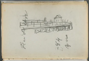 Sketchbook, The Dells, N° 127, page 186 : Quai