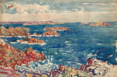 Le rivage rocheux