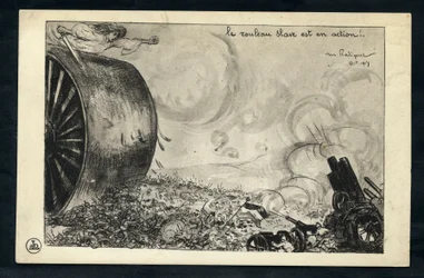 Carte Postale, Satirique en N & B