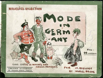 Mode en Allemagne, vers 1915 - Guerre de 14-18, Allemagne Prusse, Mode, Laideur