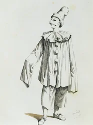 Pierrot, par Maurice Sand (1823-1889)