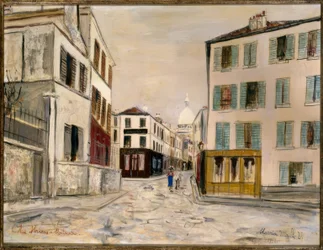 Rue Norvins à Montmartre