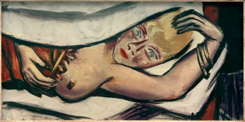 Femme au lit