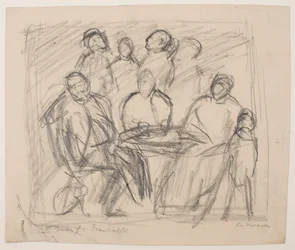 III [Troisième] esquisse pour portrait de famille